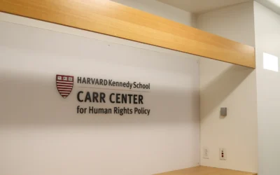 Carr-Ryan Center Technology and Human Rights Fellowship 2026-2027