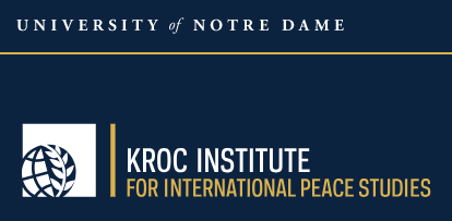 Kroc Institute Visiting Research Fellowships 2026–2027