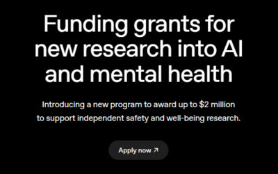 OpenAI AI and Mental Health Grant Program 2026