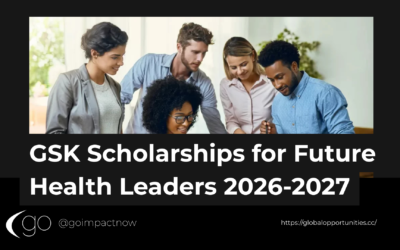 GSK Scholarships for Future Health Leaders 2026-2027