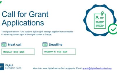 Digital Freedom Fund – Grant Applications